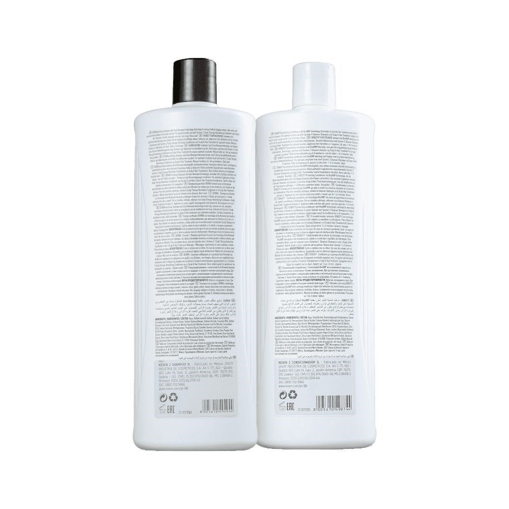 Kit Nioxin System 2 Shampoo + Condicionador (2x1 Litro)