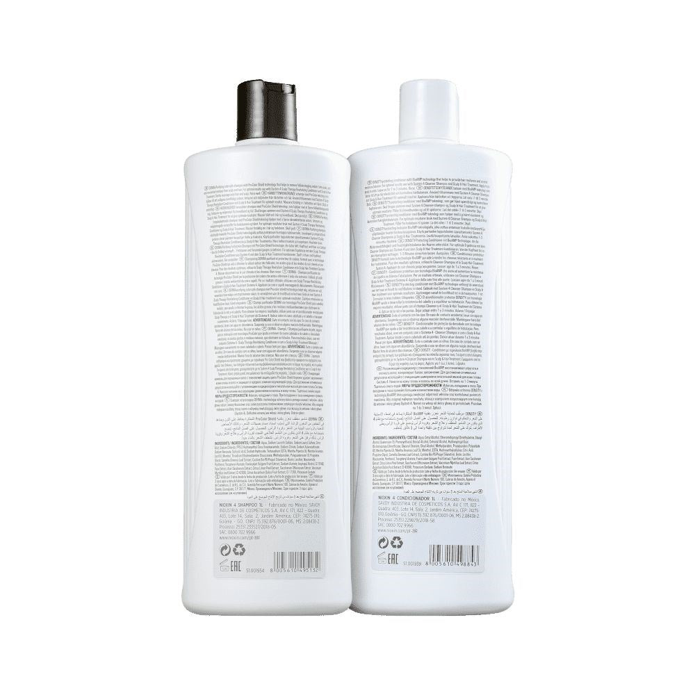 Kit Nioxin System 4 Shampoo + Condicionador (2x1 Litro)