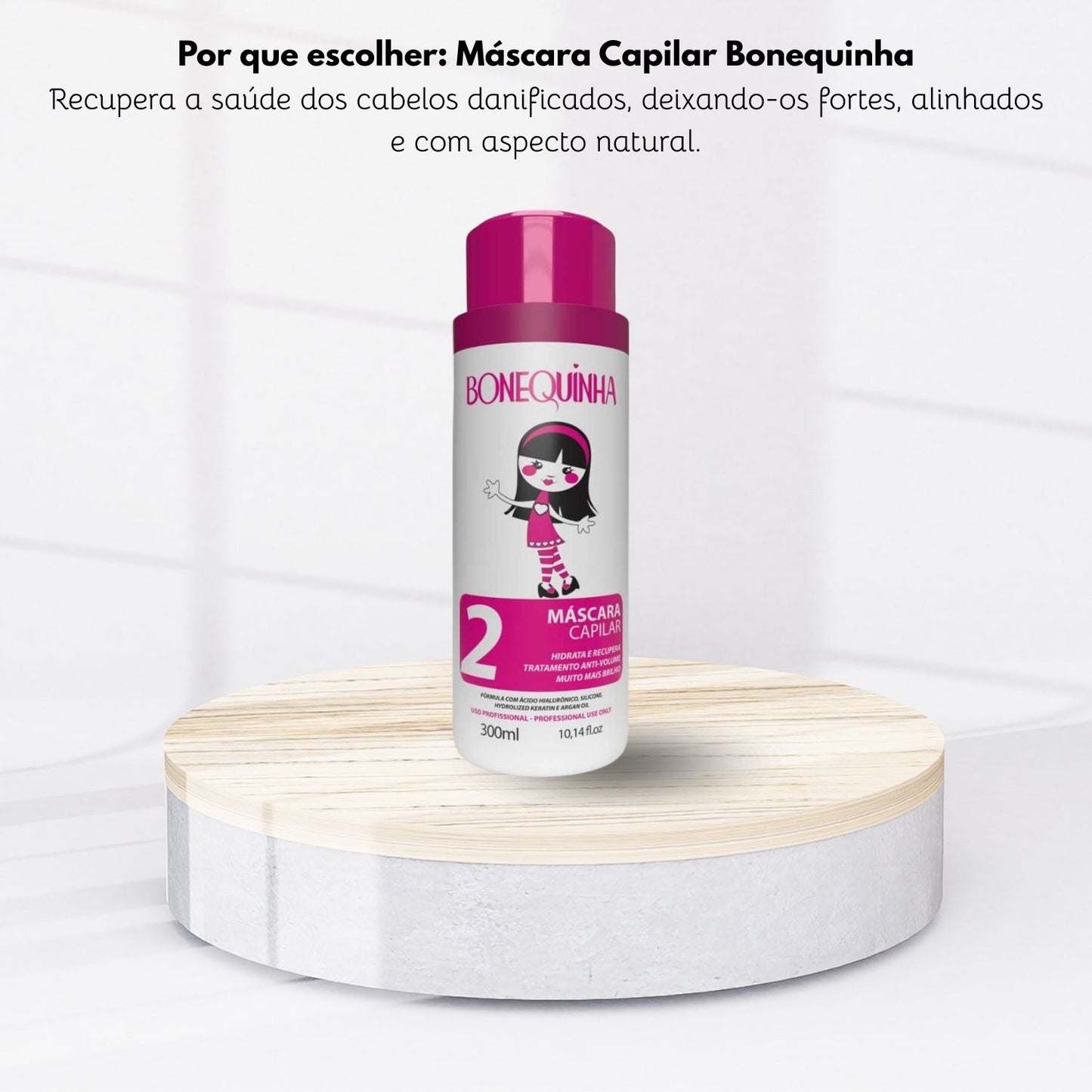 Kit Bonequinha Escandalosa Redutora de Volume 2x300 ml