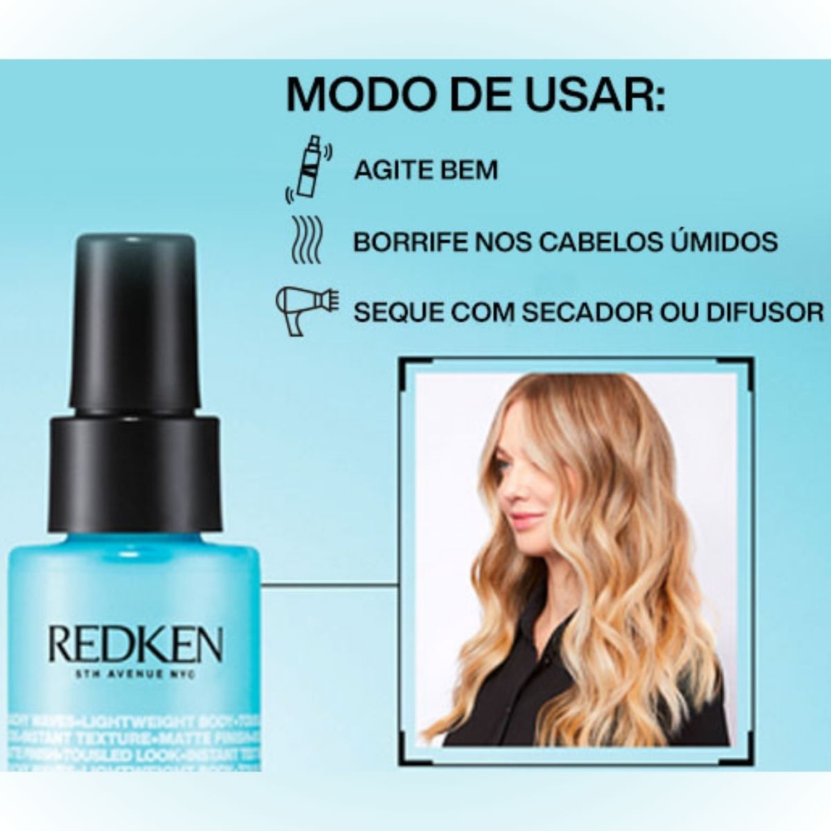 Spray Redken Beach Modelador e Texturizador 125 ml