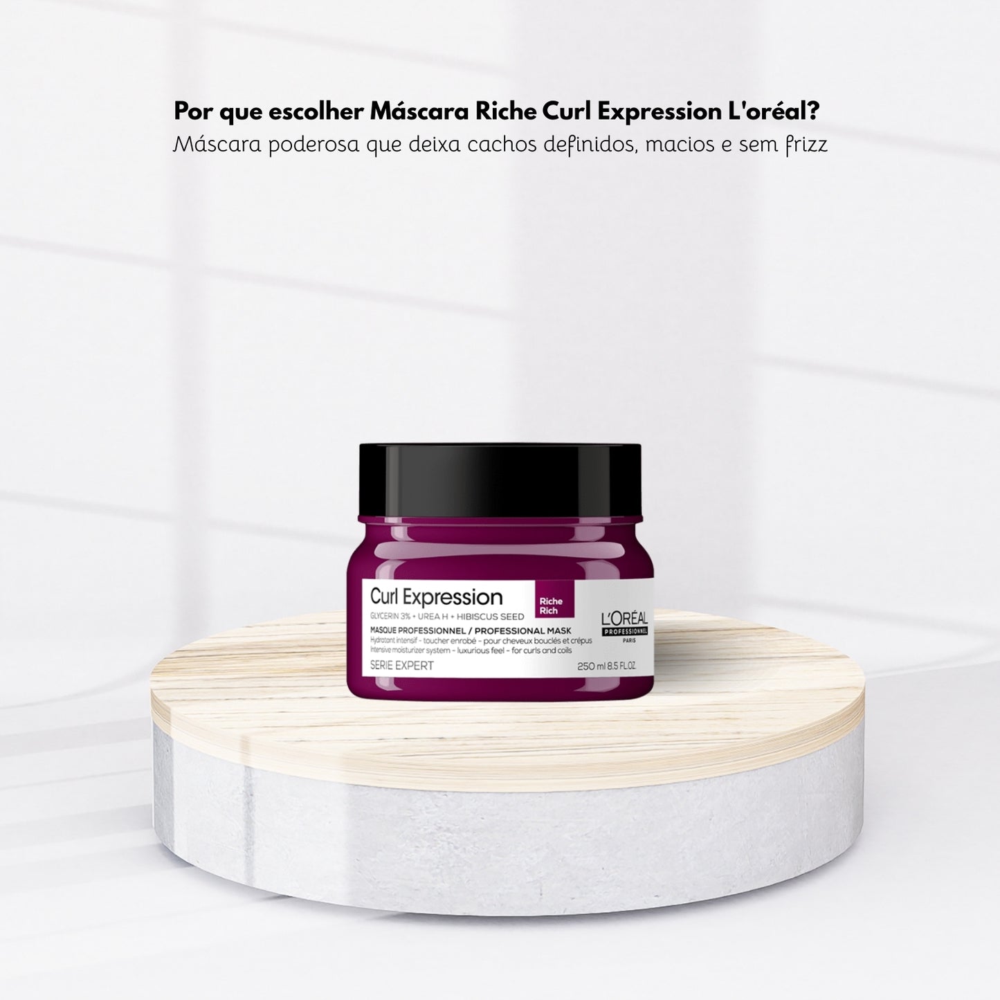 Máscara Loreal Curl Expression Riche 500g