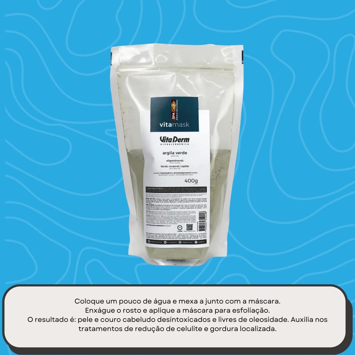 Vita Derm Argila Verde 400g