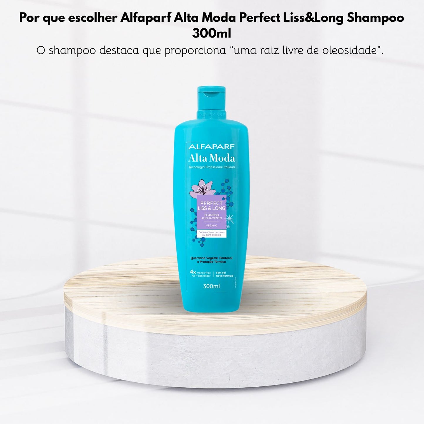 Shampoo Alfaparf Alta Moda Perfect Liss&Long 300 ml
