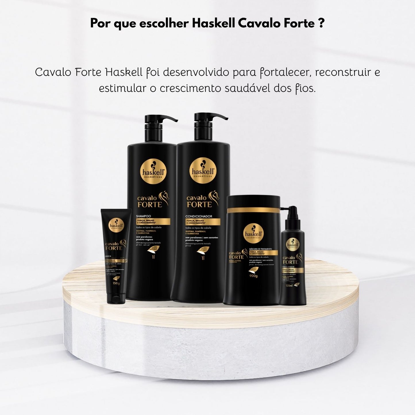 Kit Haskell Cavalo Forte Completo