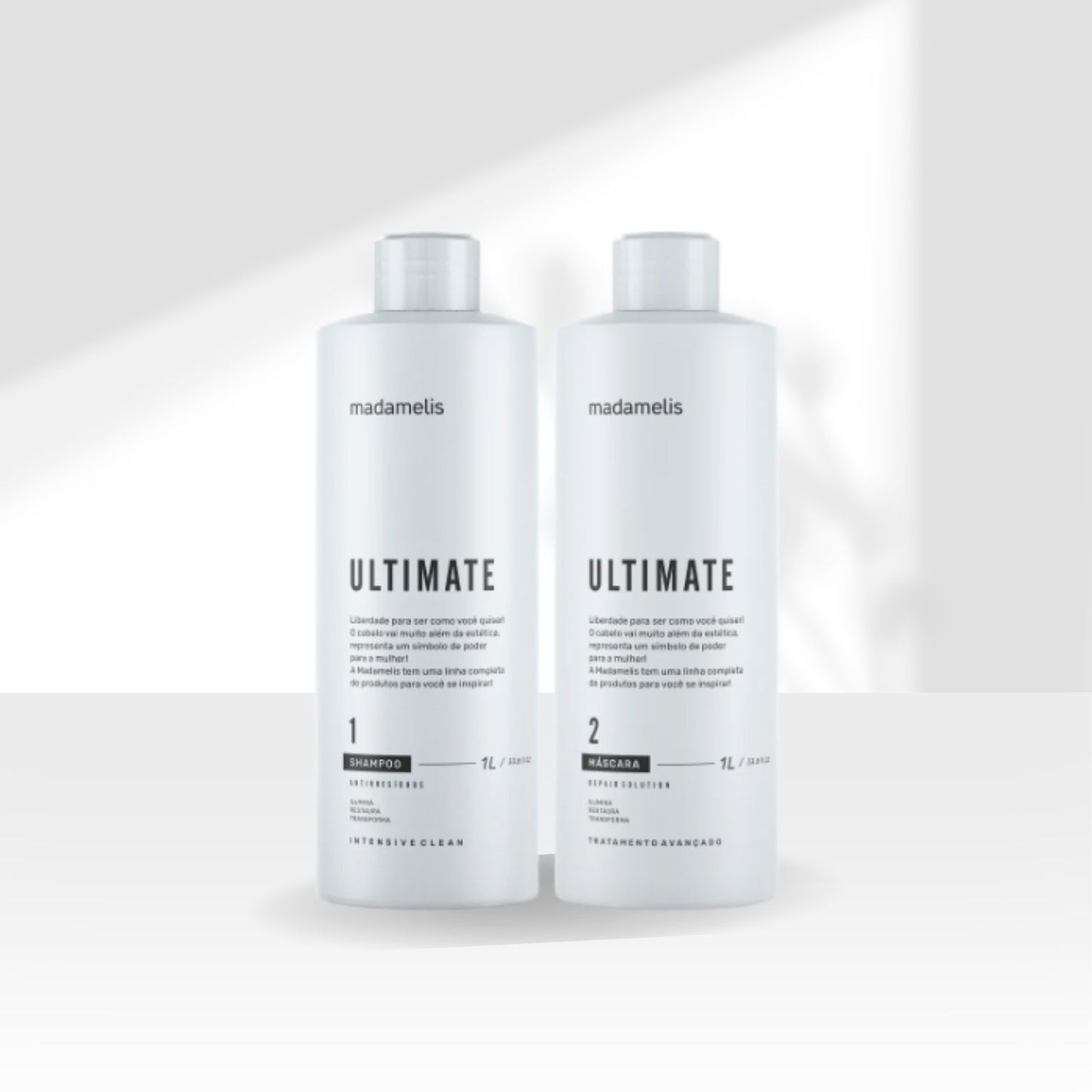 Kit Madamelis Ultimate Escova Progressiva (2 x 1 Litro)