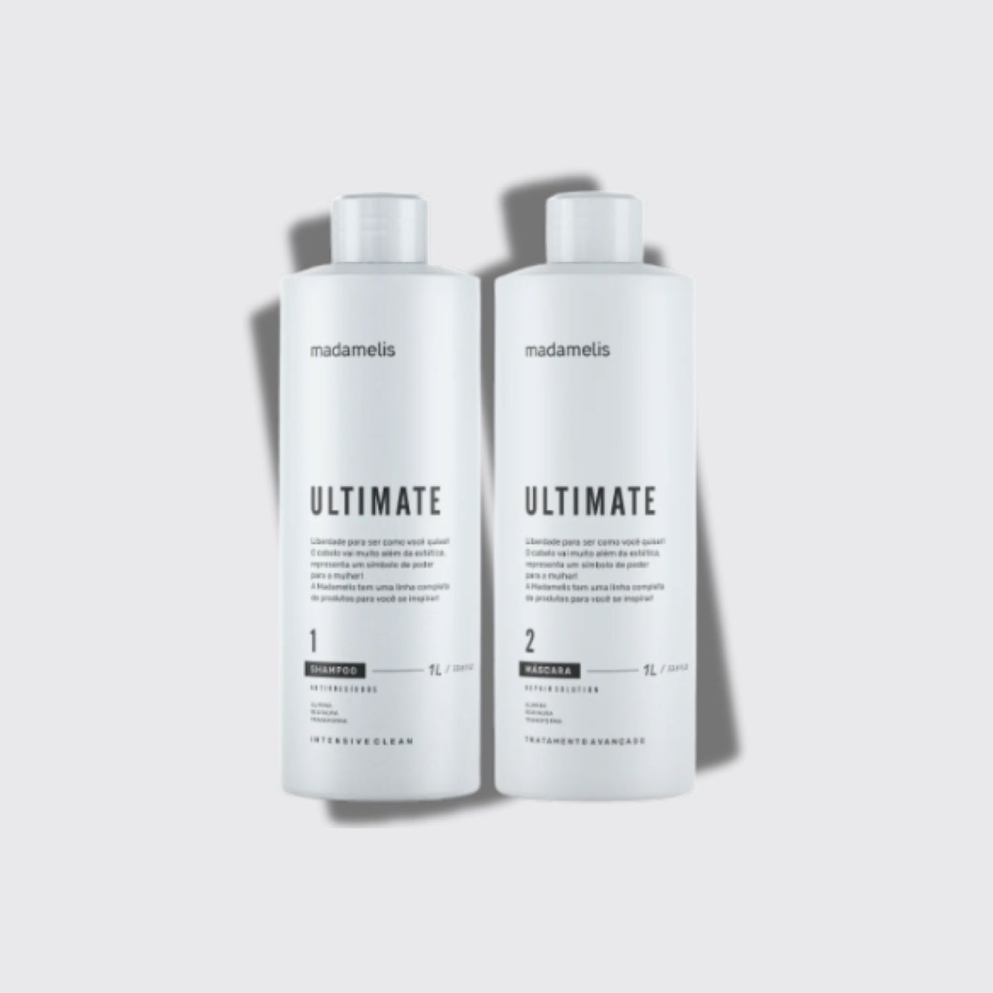 Kit Madamelis Ultimate Escova Progressiva (2 x 1 Litro)