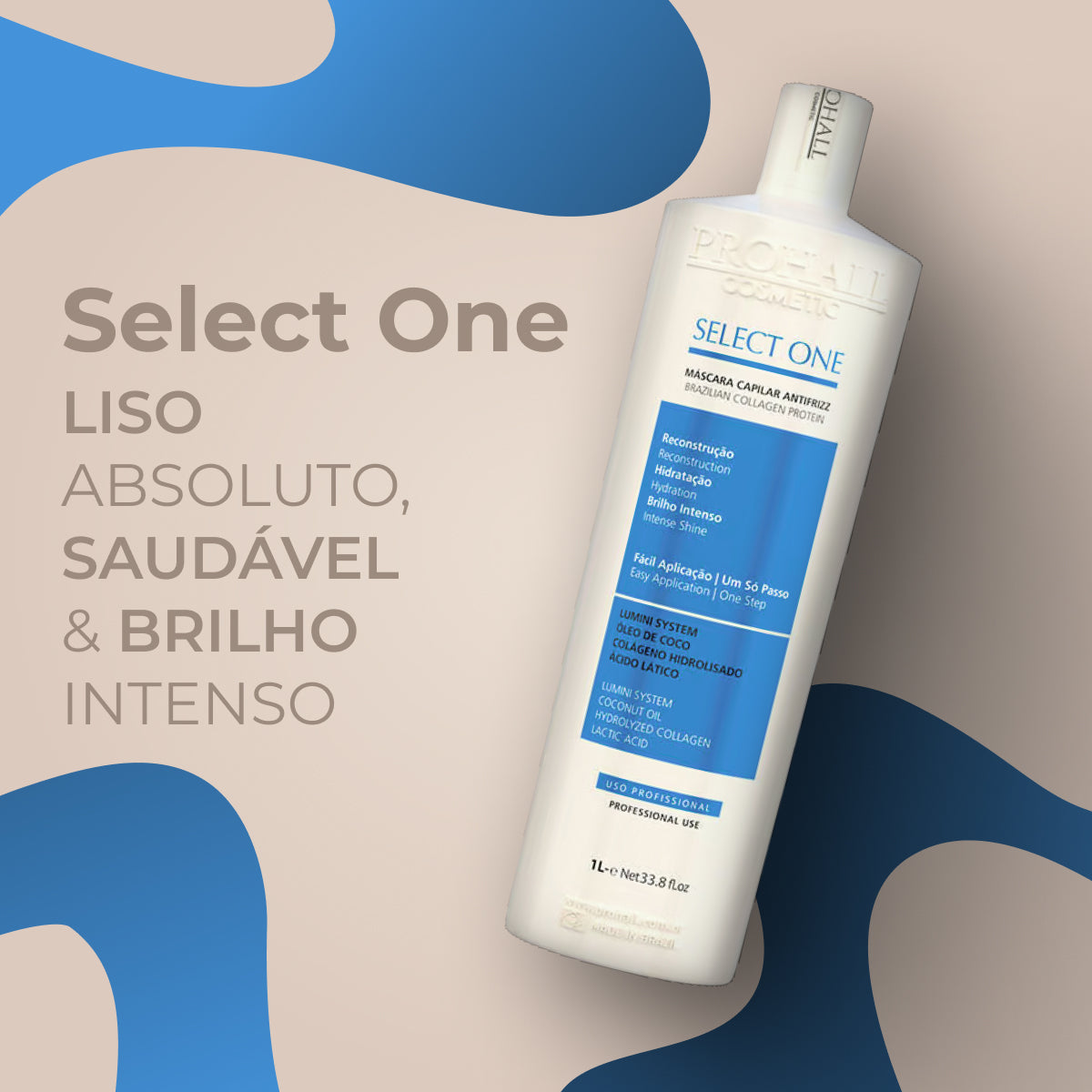 Kit Prohall Select One 2 Realinhamento Térmico 1 Litro