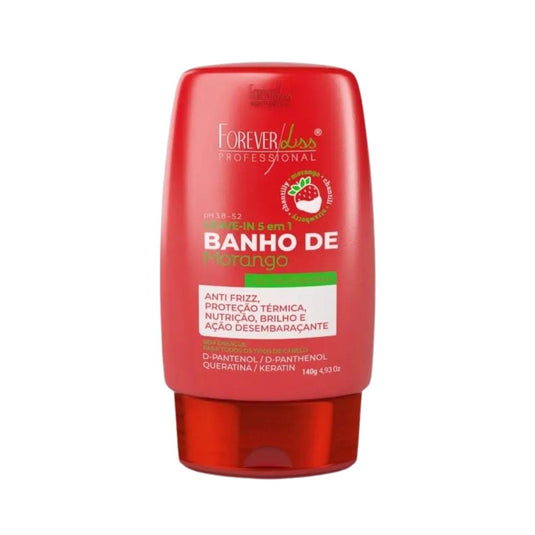 Leave-in Forever Liss Banho de Morango 140 g
