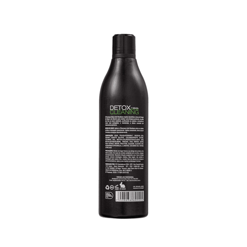 Shampoo Antirresíduo Forever Liss Detox Cleaning 500 g
