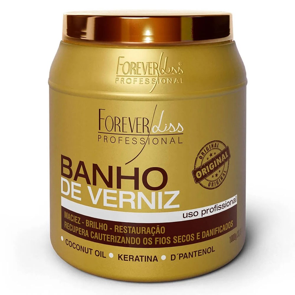 Máscara Forever Liss Banho de Verniz 1 Kg