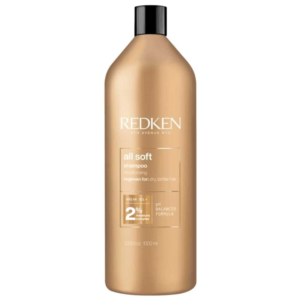 Kit Redken All Soft Argan Oil 3 Shampoo 1 Litro