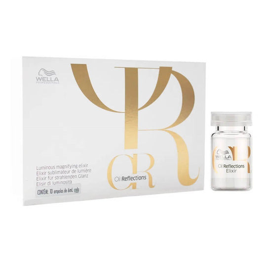 Kit Wella Oil Reflections Elixir Sérum - Ampola Capilar 10 x 6 ml