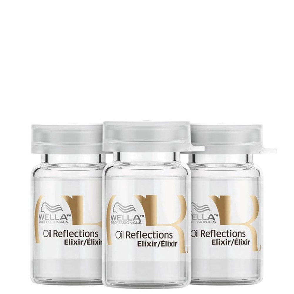 Kit Wella Oil Reflections Elixir Sérum Ampola Capilar 3x6 ml