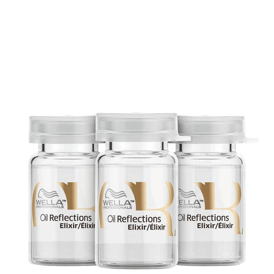 Kit Wella Oil Reflections Elixir Sérum Ampola Capilar 3x6 ml