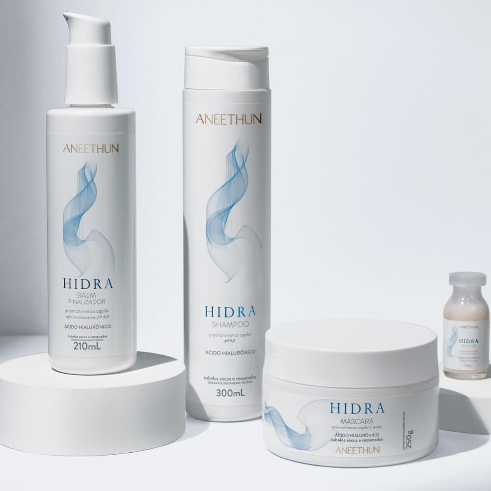 Kit Aneethun Hidra Acido Hialurônico 3 Máscara 250g