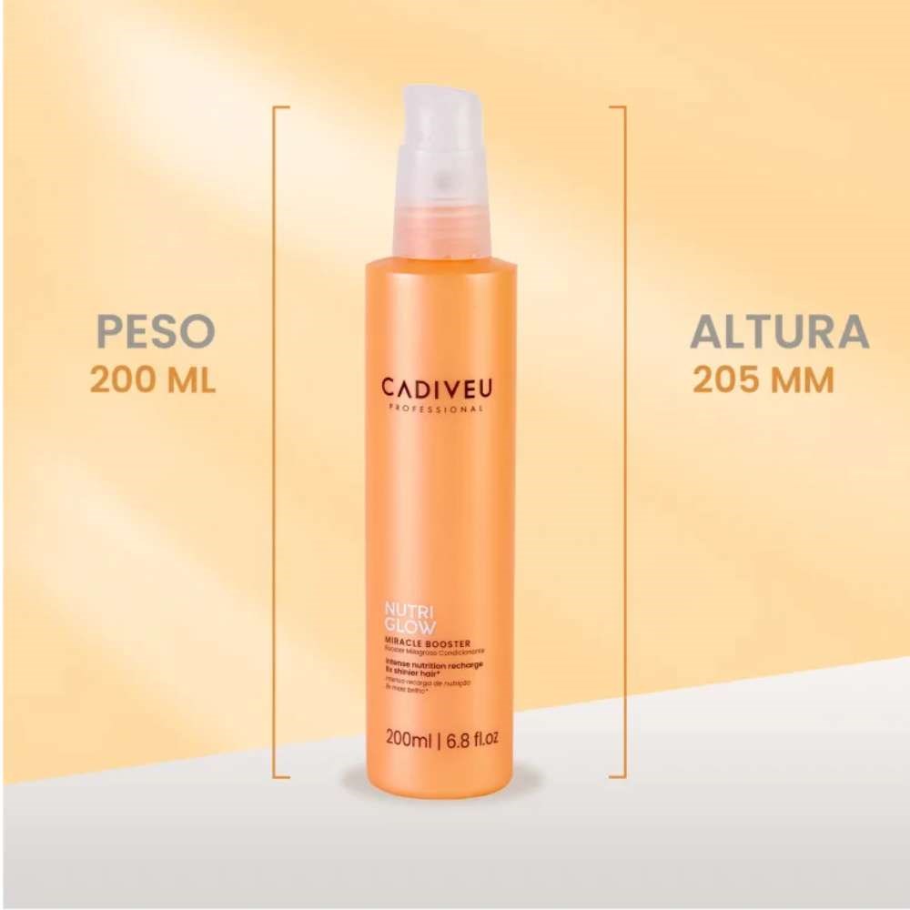 Kit Cadiveu Nutri Glow 2 Fluído de Tratamento 200 ml