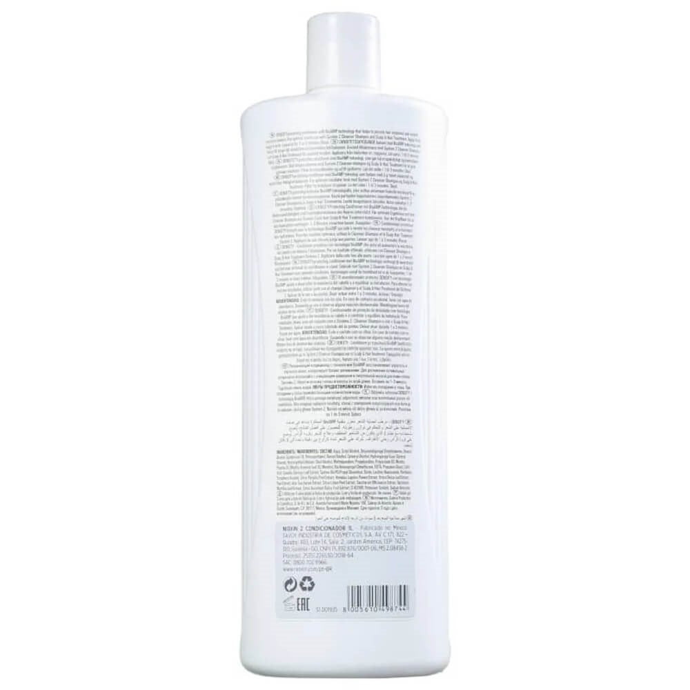 Condicionador Nioxin System 2 Scalp Therapy Revitalizing 1 Litro