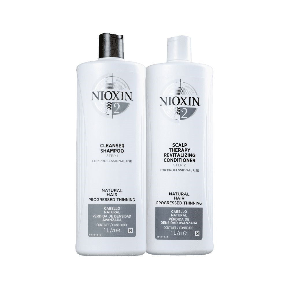Kit Nioxin System 2 Shampoo + Condicionador (2x1 Litro)