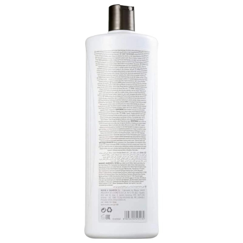 Shampoo Nioxin System 4 Cleanser 1 Litro