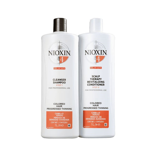 Kit Nioxin System 4 Shampoo + Condicionador (2x1 Litro)