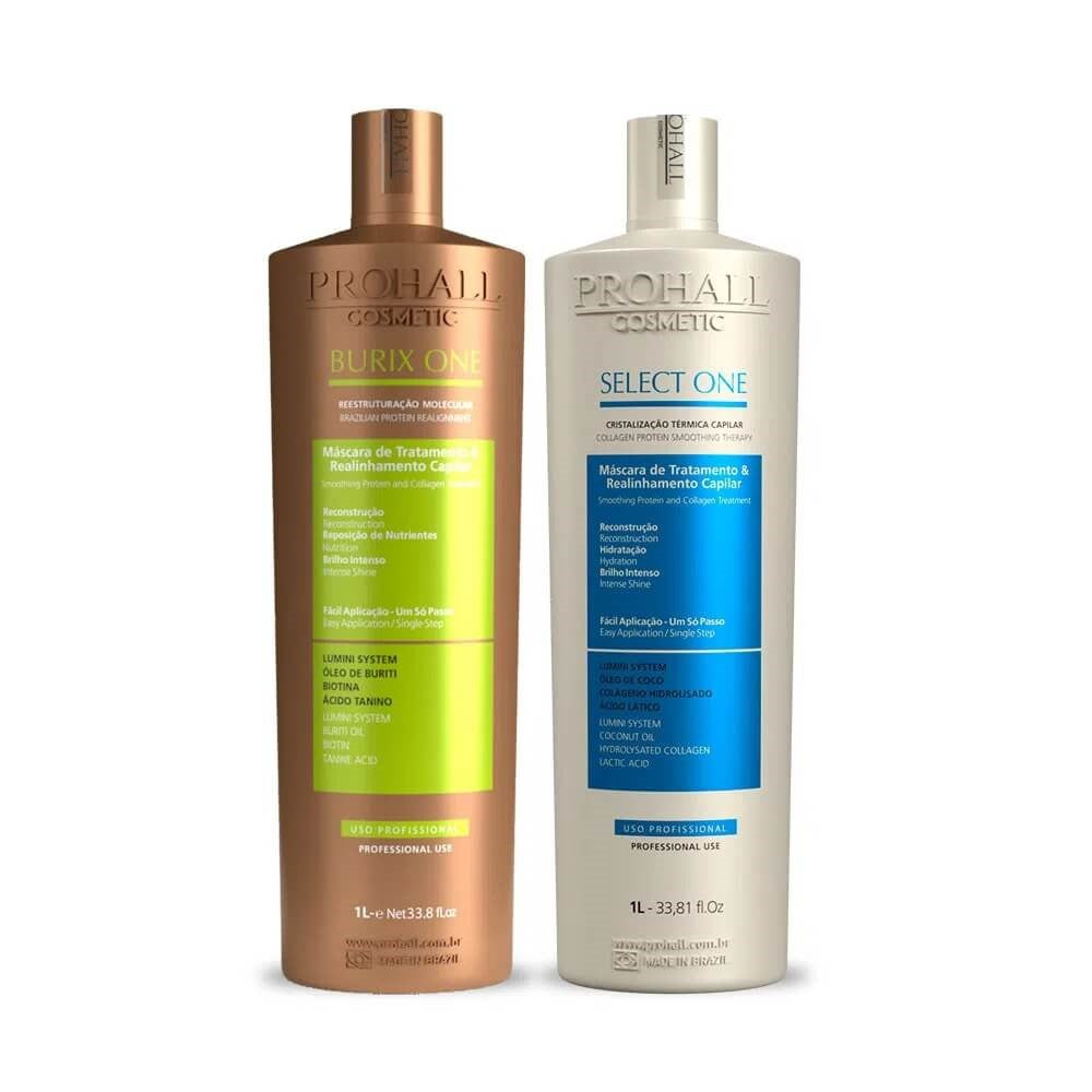 Kit Prohall Select One + Burix One Vegana 2x1 Litro