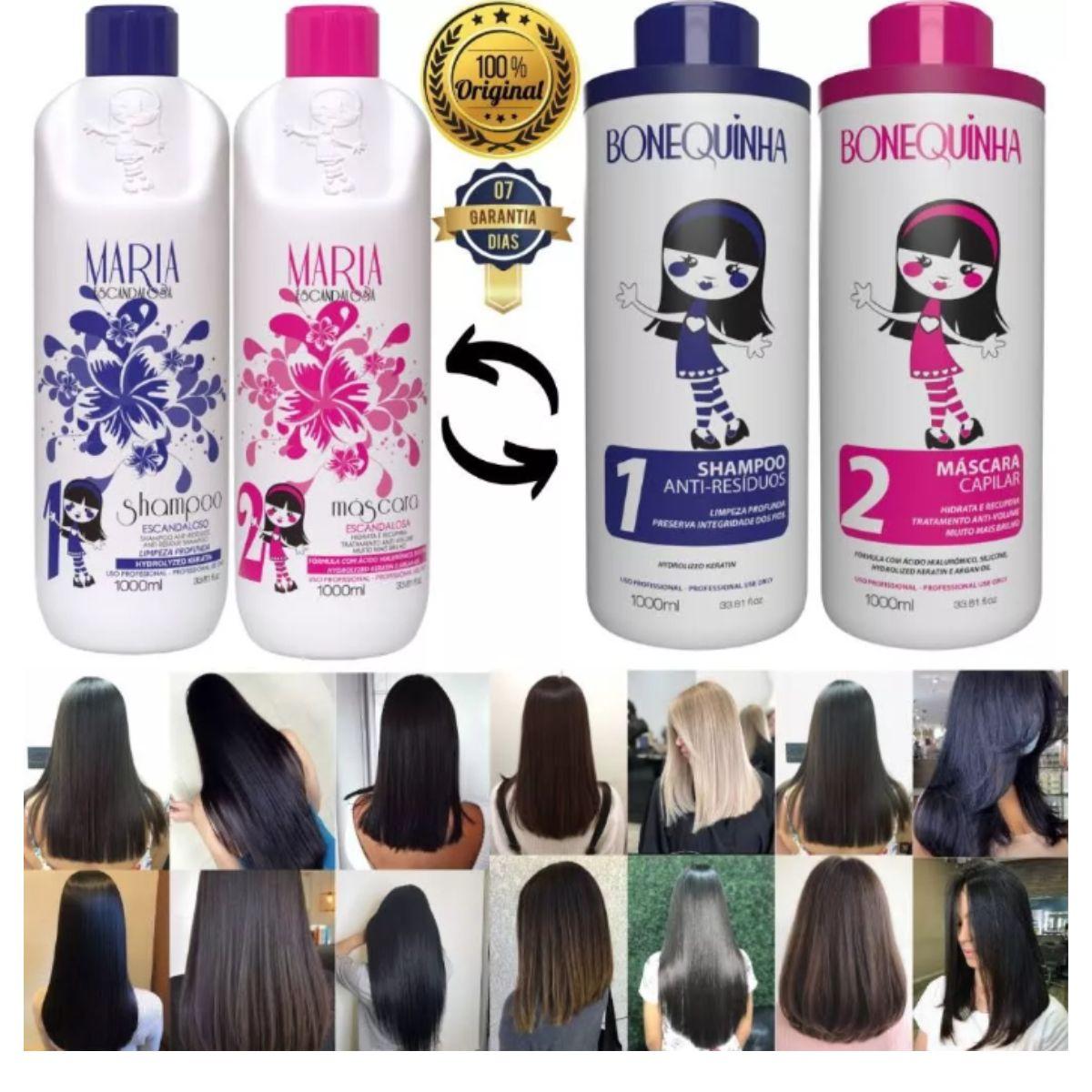 Progressiva Bonequinha Escandalosa Passo 2 Máscara Capilar 1 Litro