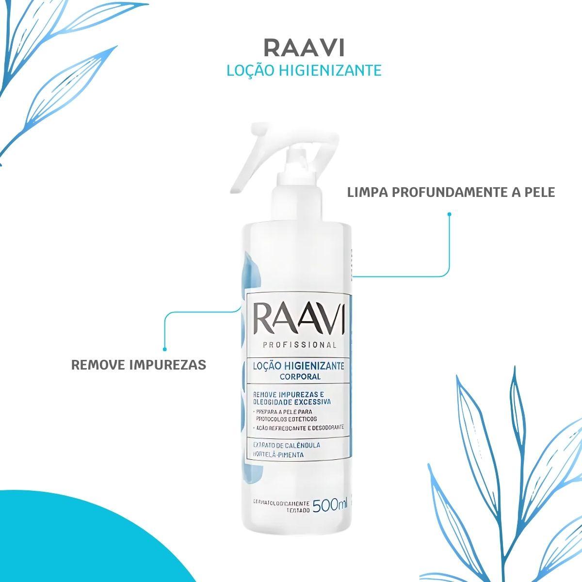 Raavi Loção Higienizante 500 ml