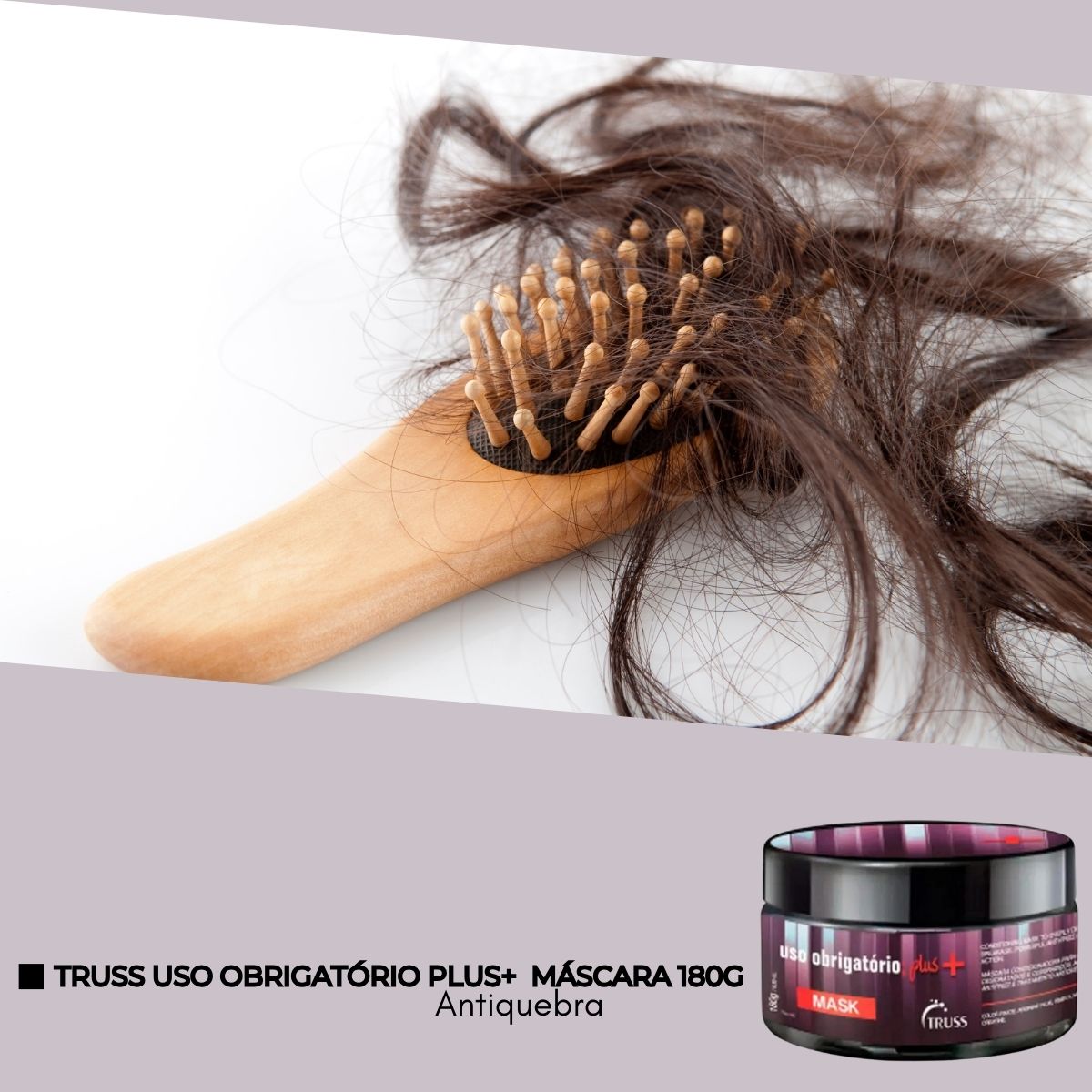 Máscara Truss Uso Obrigatório Plus+ 180g