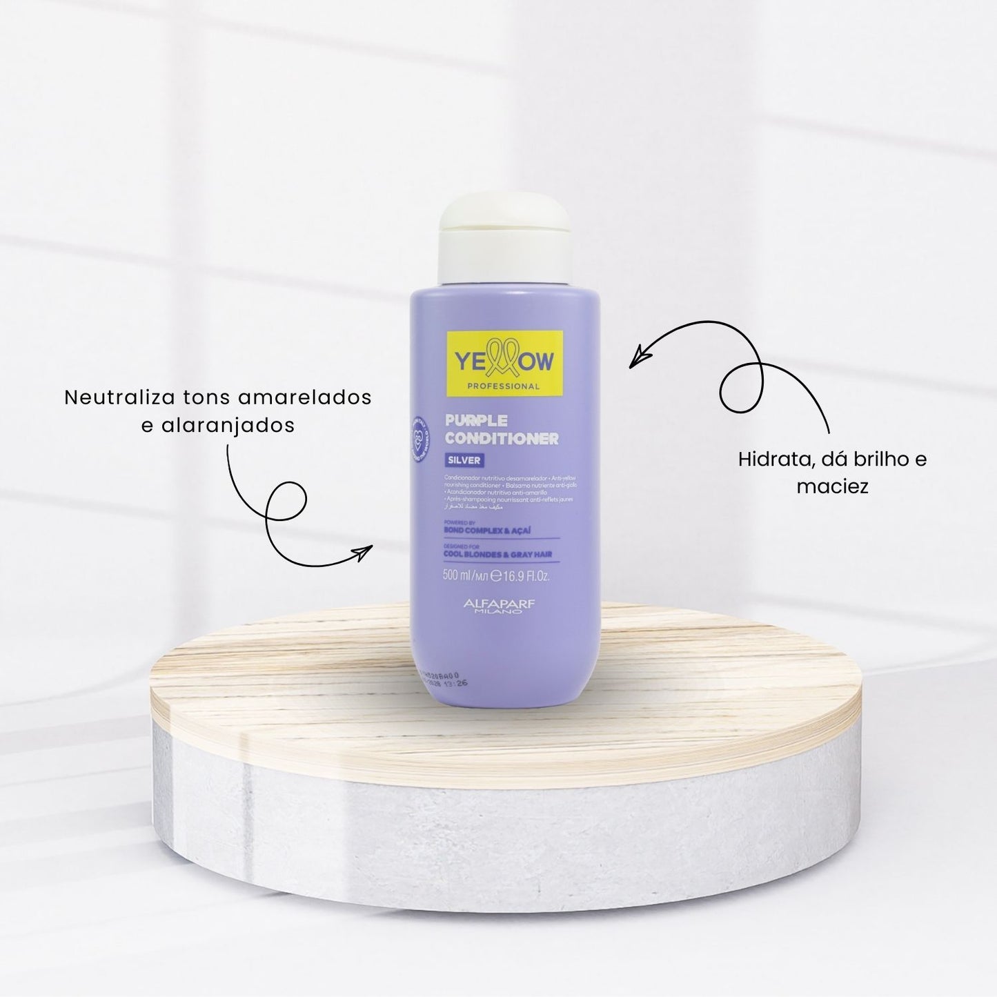 Condicionador Yellow Silver Purple 500 ml