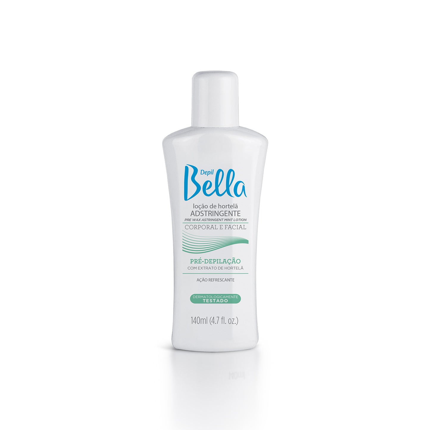 Depil Bella Loção Pré Depilatória de Hortelã 140 ml