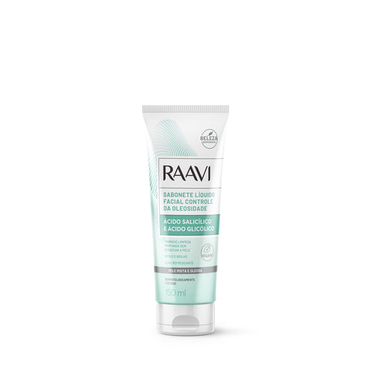 Raavi Sabonete Liquido Facial Controle da Oleosidade 150 ml