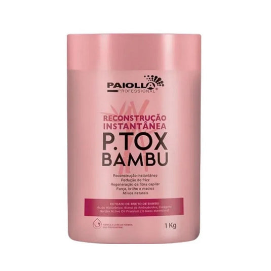Máscara Paiolla P.Tox Bambu Reconstrução Instantânea 1 Kg