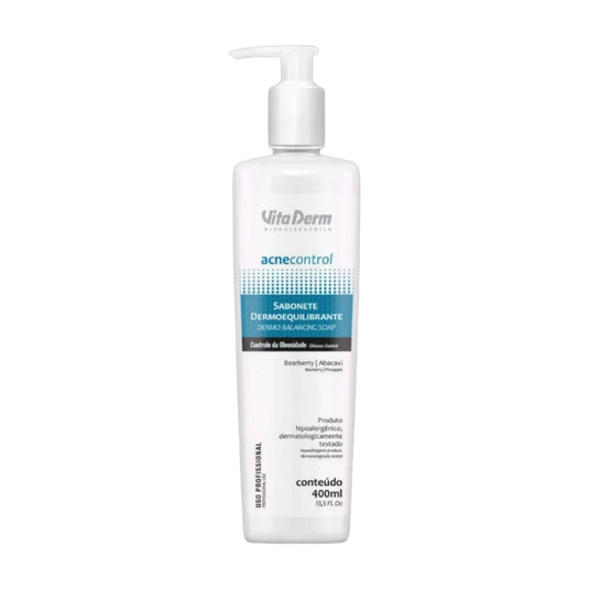 Vita Derm Acne Control Sabonete Dermoequilibrante 400 ml
