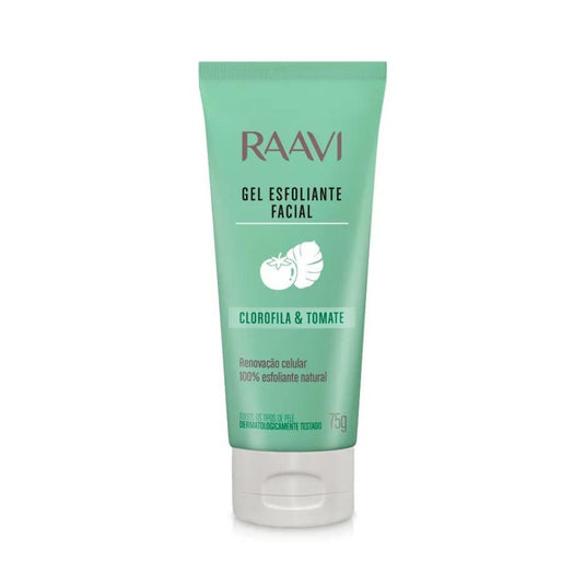 Esfoliante Raavi Gel Facial Clorofila e Tomate 75g