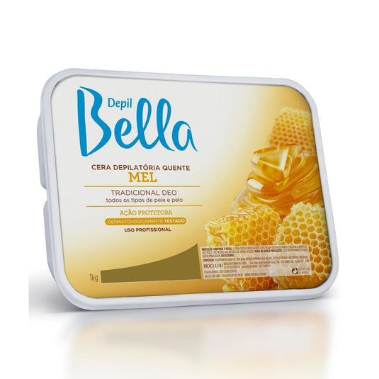 Cera Depilatória Depil Bella Mel 1000g