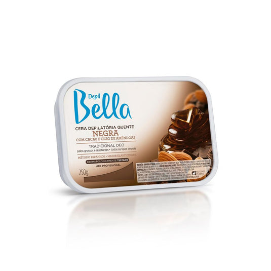 Cera Depilatória Depil Bella Negra 250g