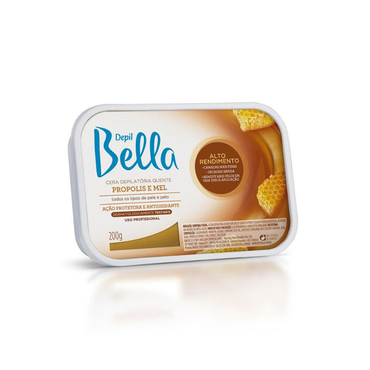 Cera Depilatória Depil Bella Própolis e Mel 200g