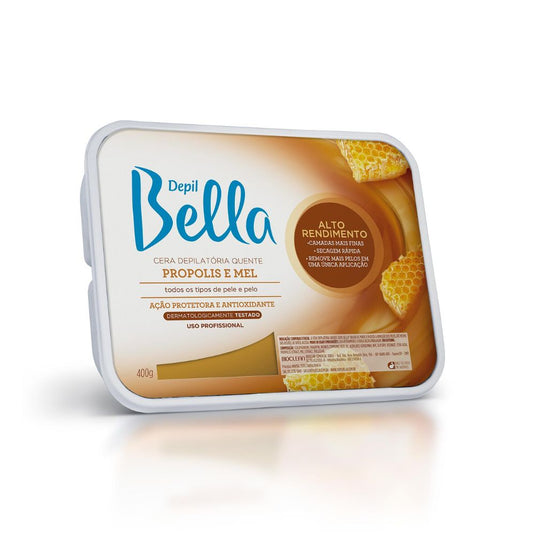 Cera Depilatória Depil Bella Própolis e Mel 400g