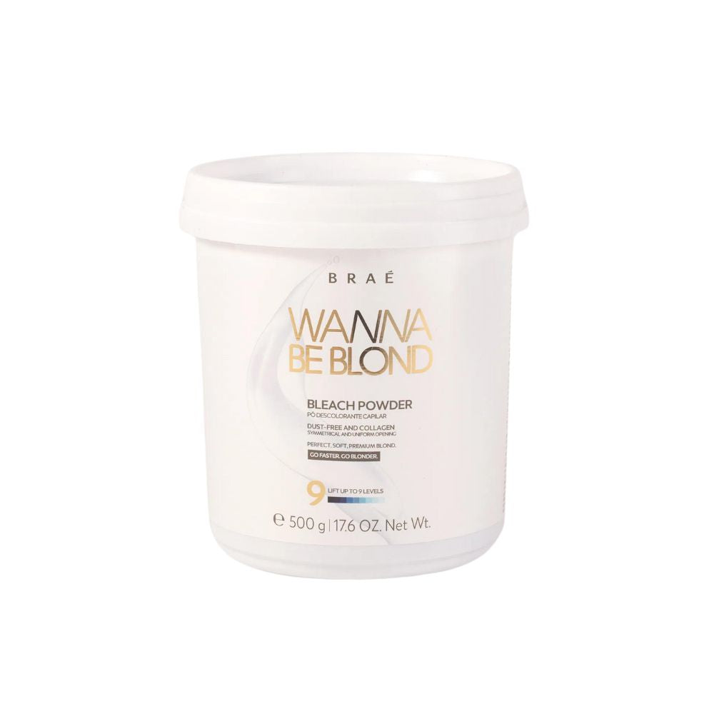 Kit Braé Wanna Be Blond 3 Pó Descolorante Capilar 500g