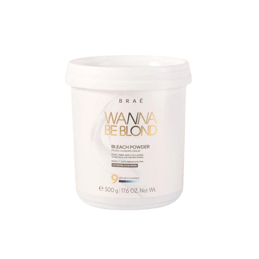 Kit Braé Wanna Be Blond 2 Pó Descolorante Capilar 500g