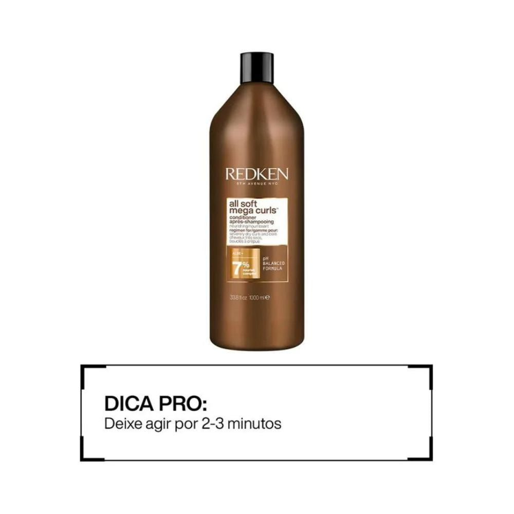 Condicionador Redken All Soft Mega Curls 1 Litro