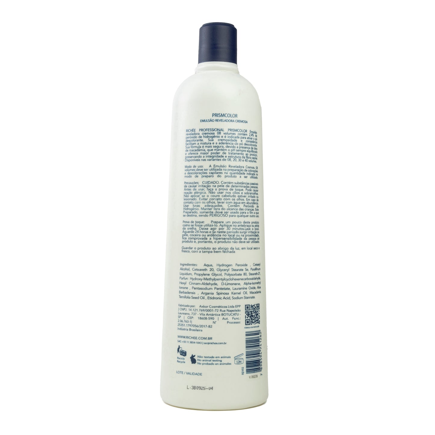 Agua Oxigenada Richée Primscolor 8 Vol 900 ml