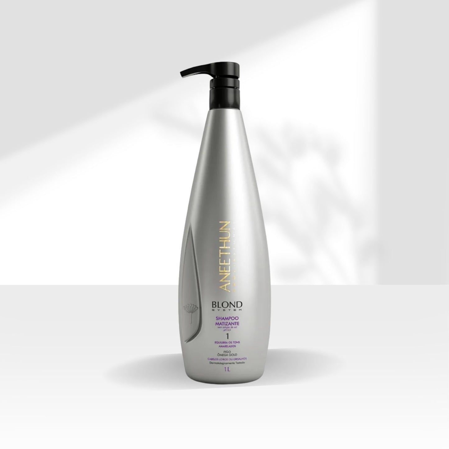 Shampoo Aneethun Blond Matizador 1 Litro