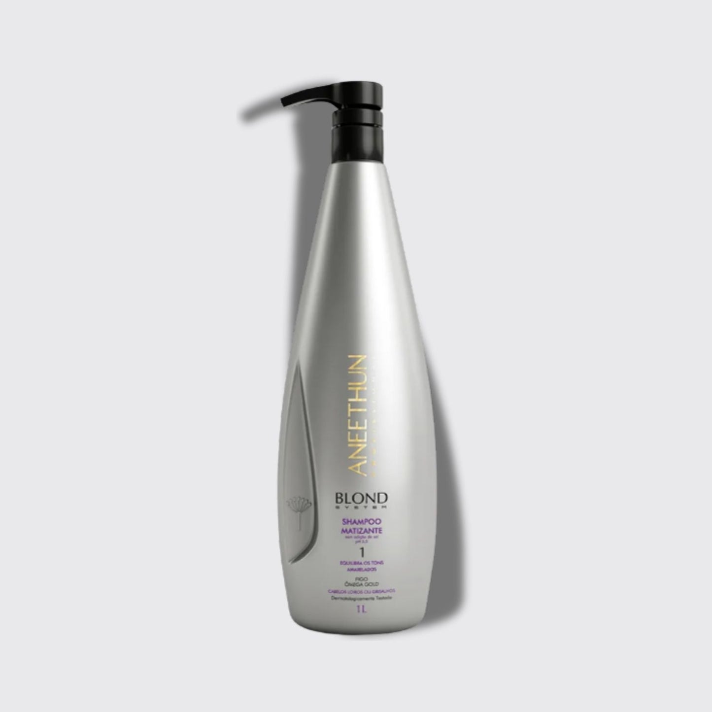 Shampoo Aneethun Blond Matizador 1 Litro