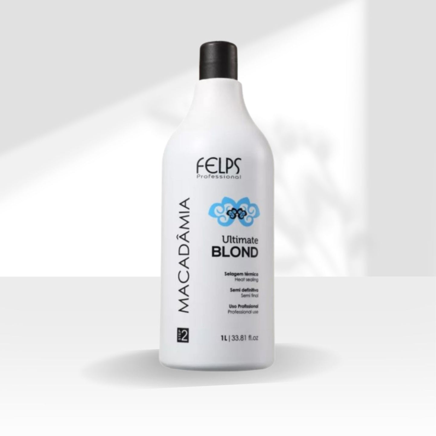 Progressiva Felps Macadâmia Ultimate Blonde Selagem Térmica 1 Litro