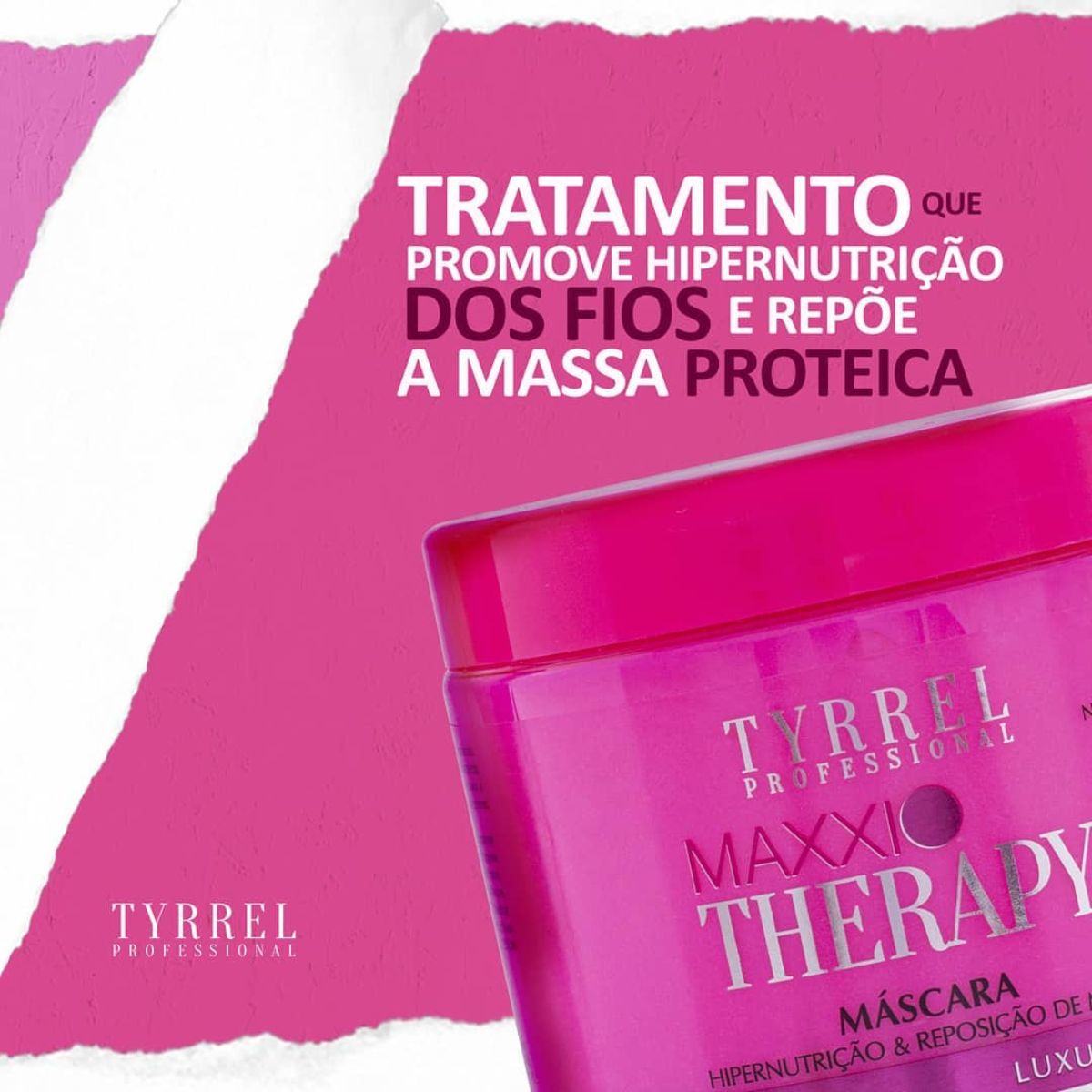 Máscara Tyrrel Maxxi Therapy Hiper Máscara de Nutrição 500g