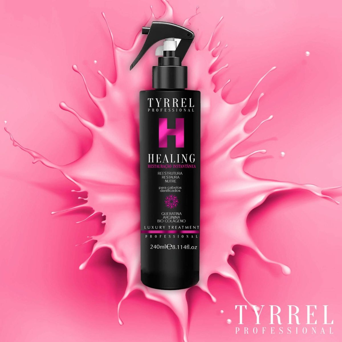 Tyrrel Healing Restauração Instantânea Queratina 240 ml