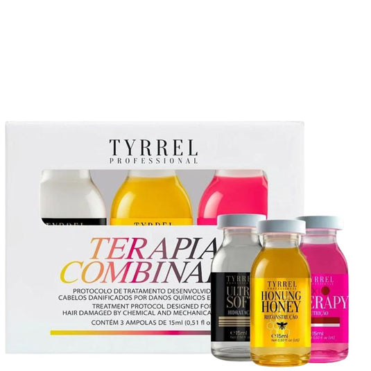 Kit Tyrrel Terapia Combinada com 3 Ampolas 15 ml