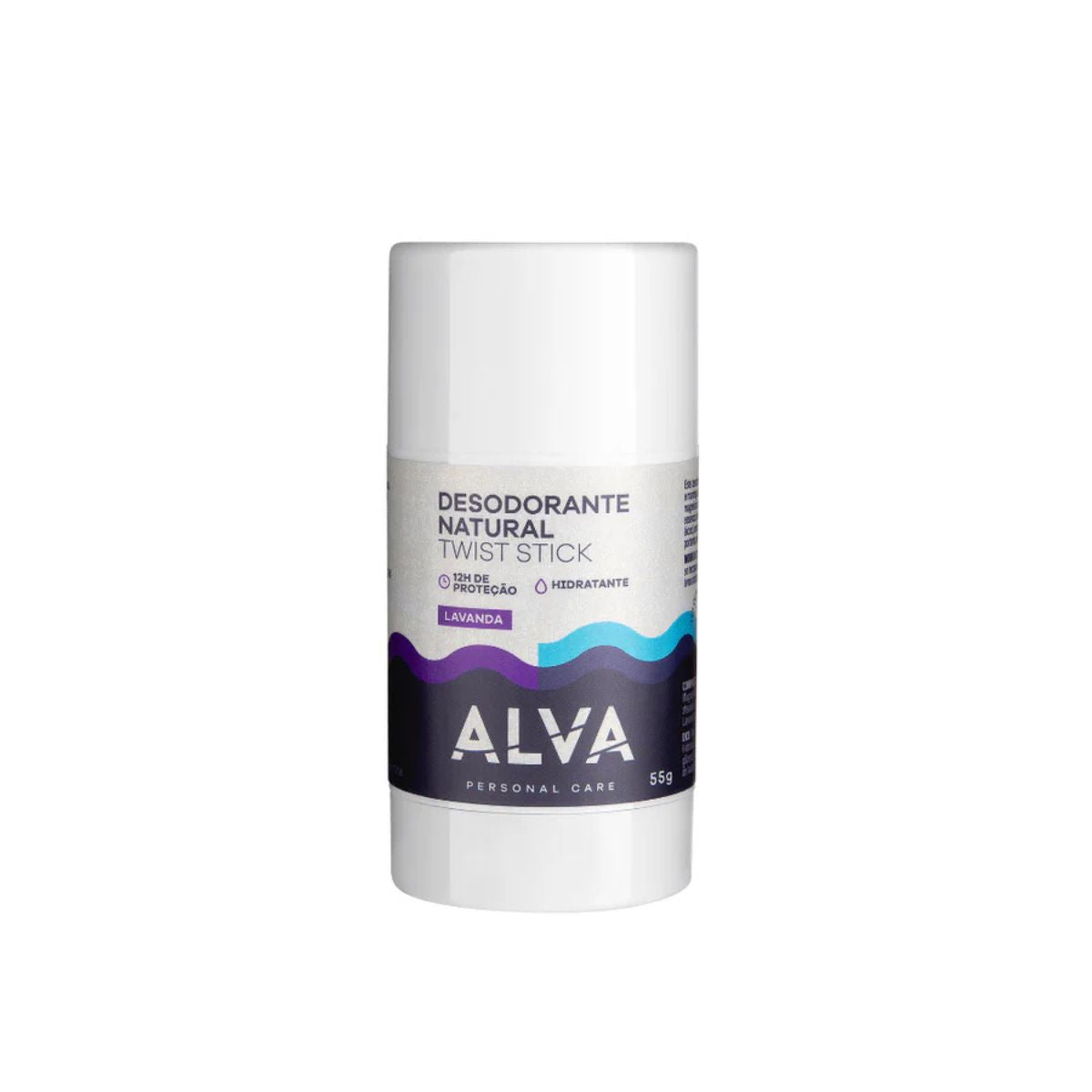 Alva Twist Stick Desodorante Natural em Barra Lavanda 55g