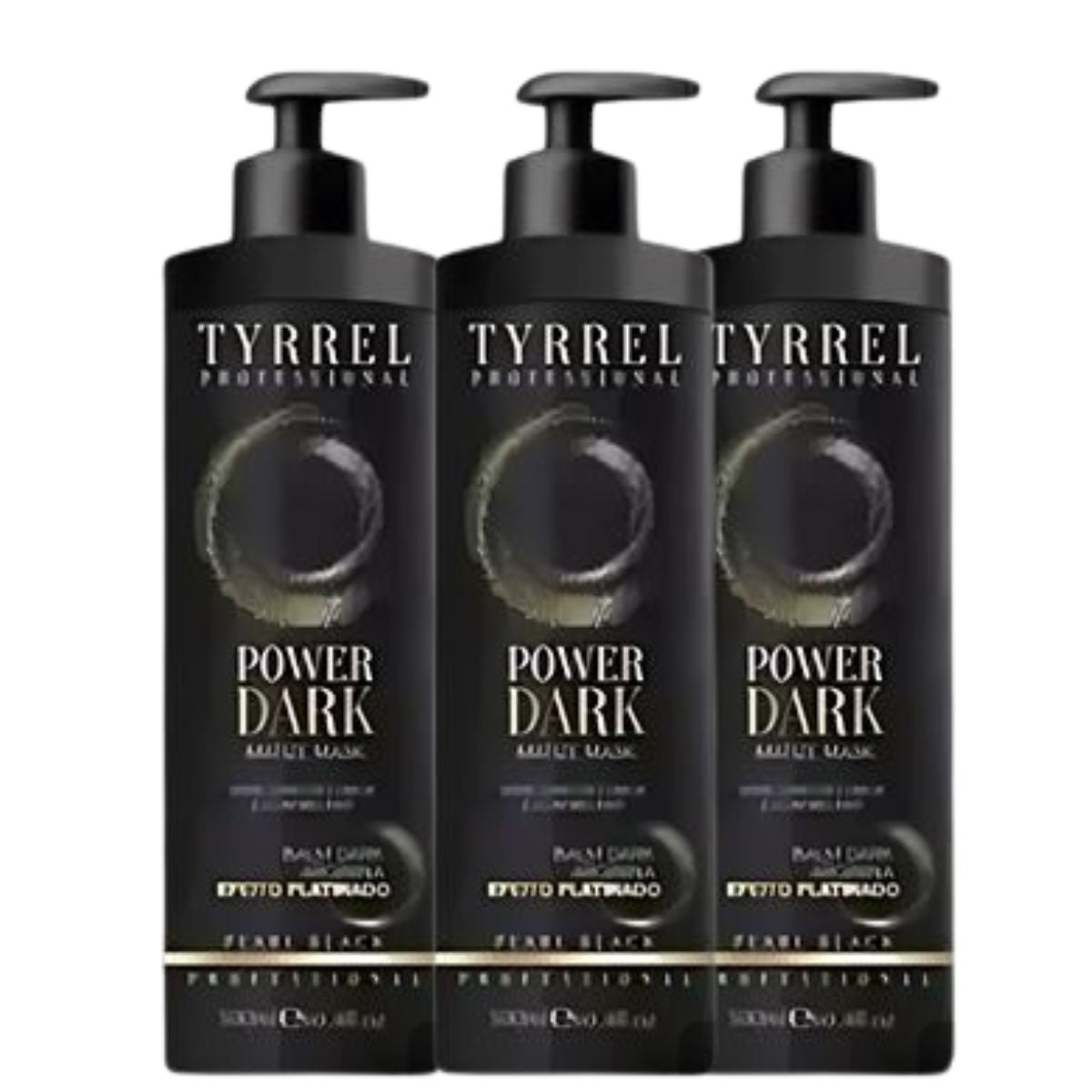Kit Tyrrel Power Dark 3 Máscara 500 ml